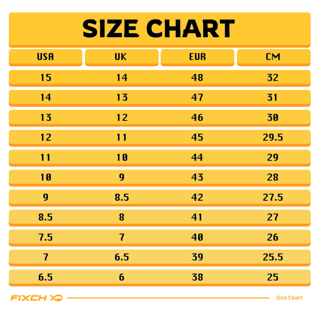 Sizing Guide/Chart